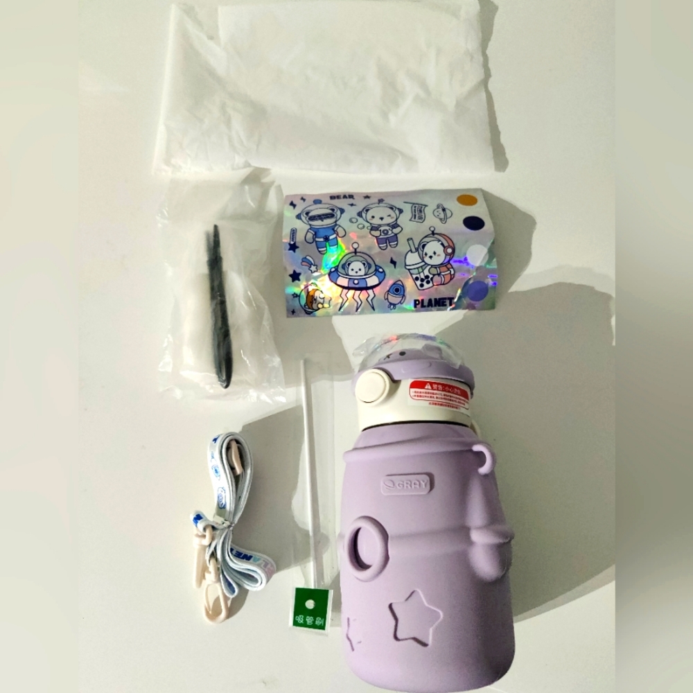 Spaceship vacuum insulated stainless bottle